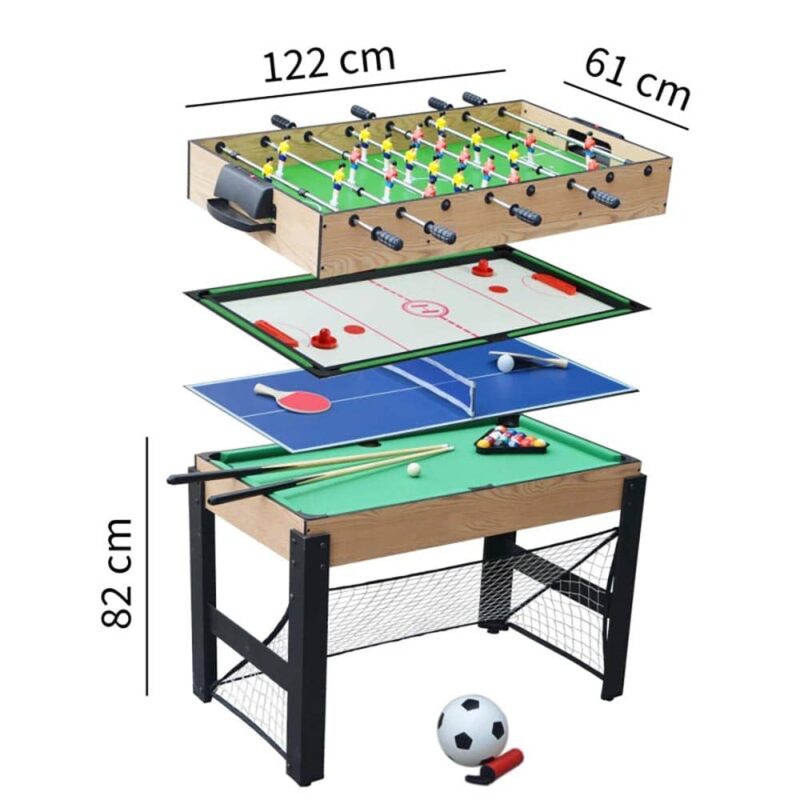 Billaresbalsalobre Mesa Multijuegos Pentaforce  720151 - Imagen 2