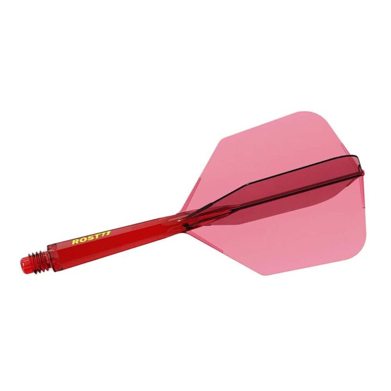 Billaresbalsalobre Plumas Cuesoul Rost 77 Rojo Transparente Big Wing L 74mm 51423