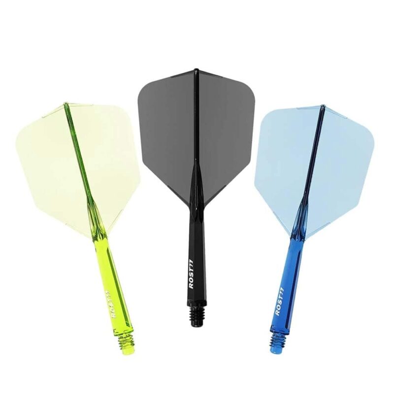Billaresbalsalobre Plumas Cuesoul Rost 77 Verde-Negro-Azul Transparente Big Wing L 74mm 51491
