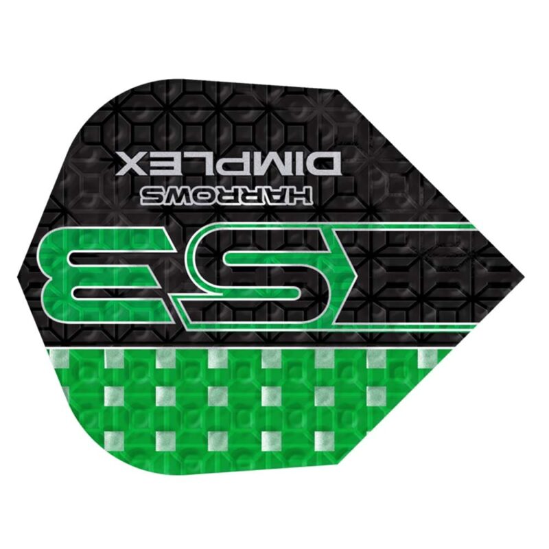 Billaresbalsalobre Plumas Harrows Darts Flights No6 Dimplex S3 Verde - Imagen 3