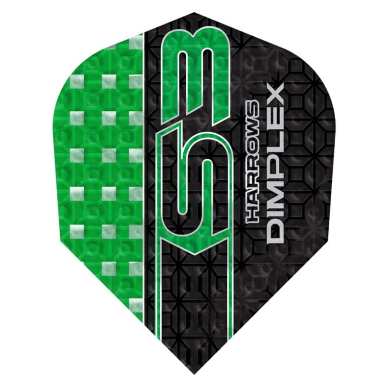 Billaresbalsalobre Plumas Harrows Darts Flights No6 Dimplex S3 Verde