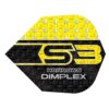 Billaresbalsalobre Plumas Harrows Darts Flights No6 Dimplex S3 Amarillo - Imagen 3