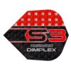 Billaresbalsalobre Plumas Harrows Darts Flights No6 Dimplex S3 Rojo - Imagen 3