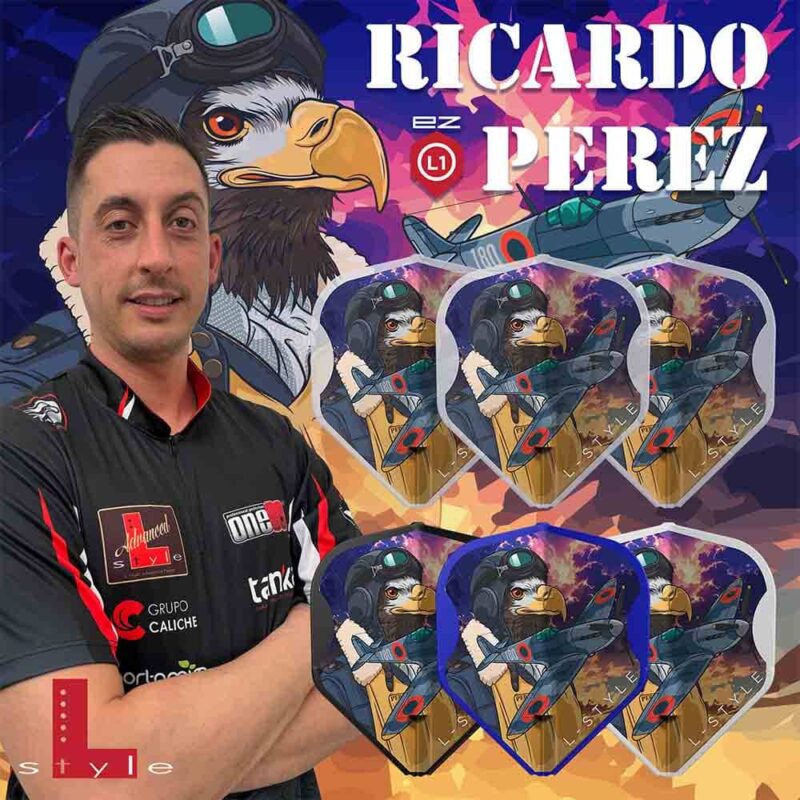 Billaresbalsalobre Plumas Champagne Flights L-Style L1EZ Ricardo Perez Blanca F11046 - Imagen 4