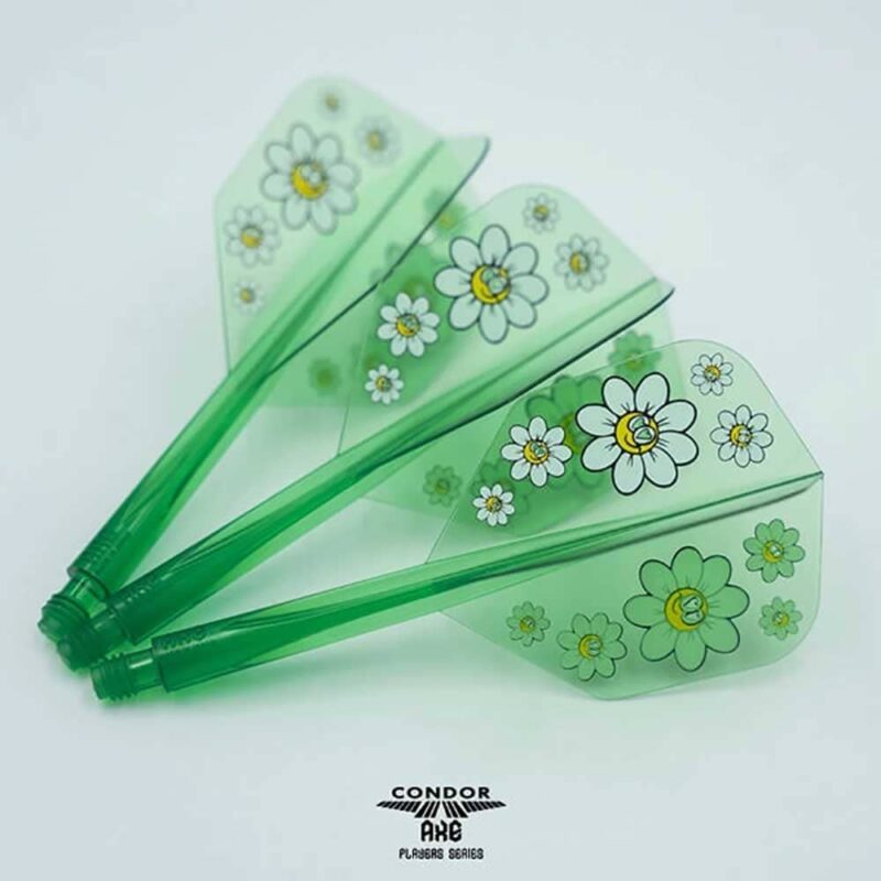 Billaresbalsalobre Plumas Condor Axe Toy Flowers Verde Claro Shape L 33.5m 3 Uds. - Imagen 2