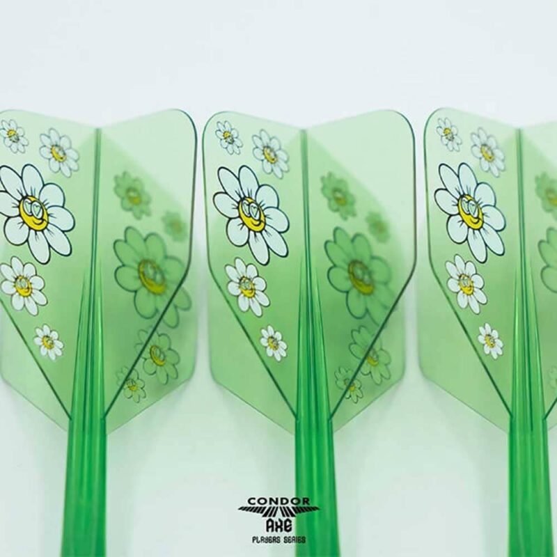 Billaresbalsalobre Plumas Condor Axe Toy Flowers Verde Claro Shape L 33.5m 3 Uds. - Imagen 3