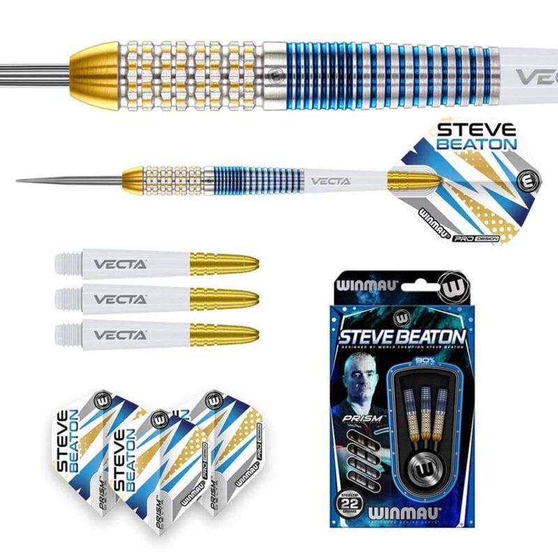 Billaresbalsalobre Dardos Winmau Steve Beaton Legacy Edition 22-24g 90% - Imagen 5
