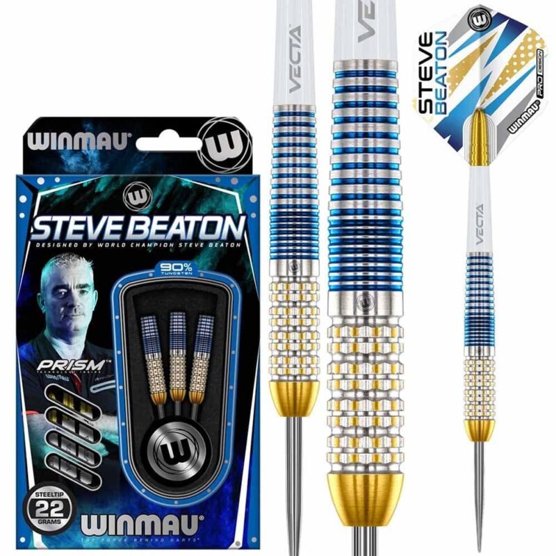 Billaresbalsalobre Dardos Winmau Steve Beaton Legacy Edition 22-24g 90% - Imagen 6