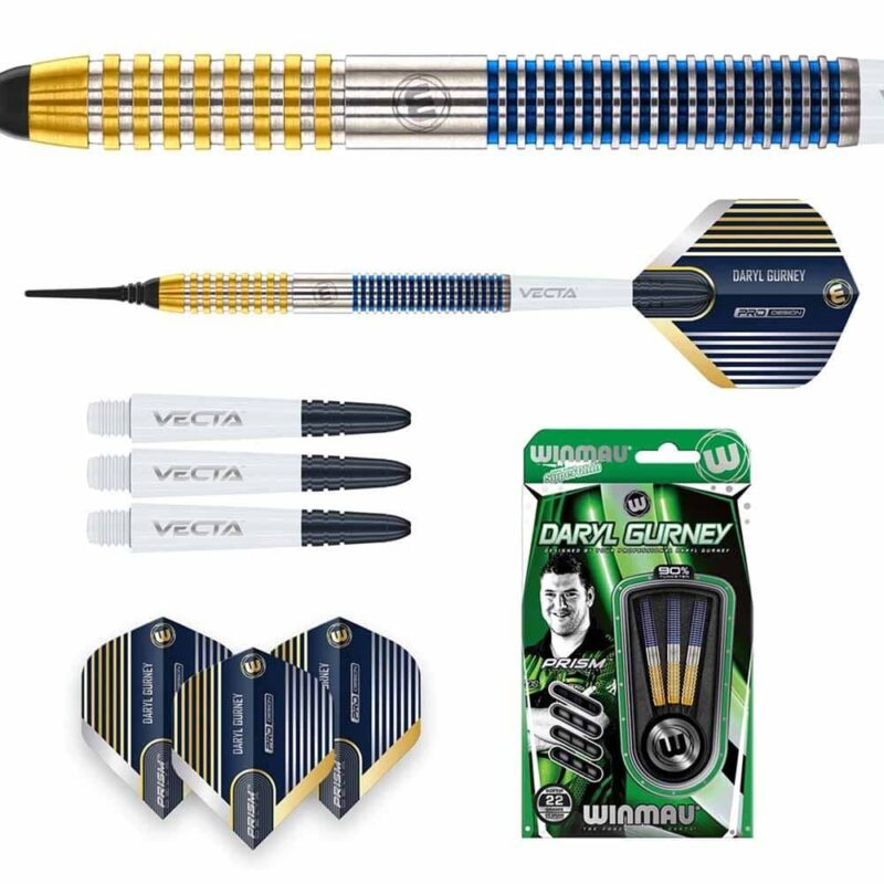 Billaresbalsalobre Dardos Winmau Daryl Gurney S.C 1.0 Series 22g 90% - Imagen 4