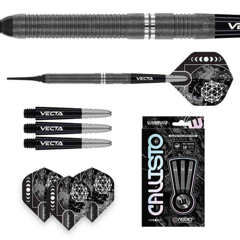 Billaresbalsalobre Dardos Winmau Callisto 1 Straight 20g 90% 2490 - Imagen 4