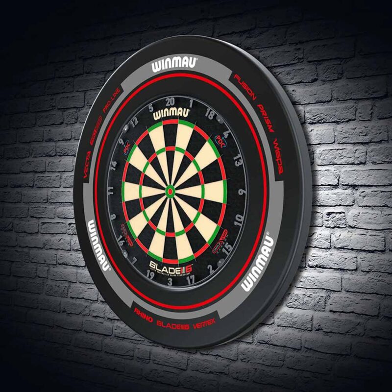 Billaresbalsalobre Dartboard Surrounds Advance Negro Rojo  4452 - Imagen 7
