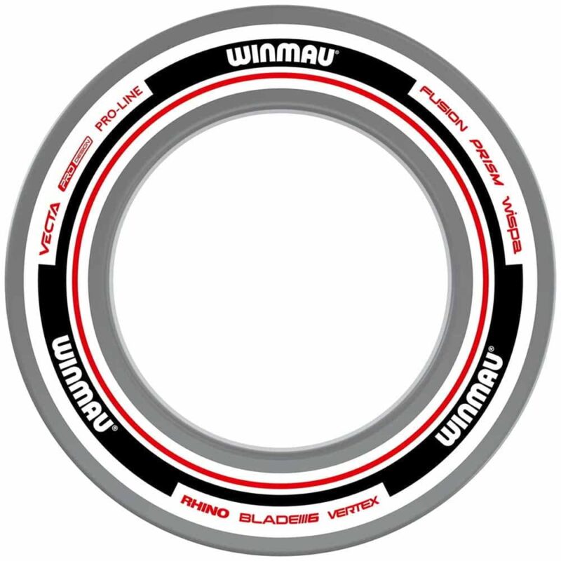 Billaresbalsalobre Dartboard Surrounds Advance Blanco Rojo