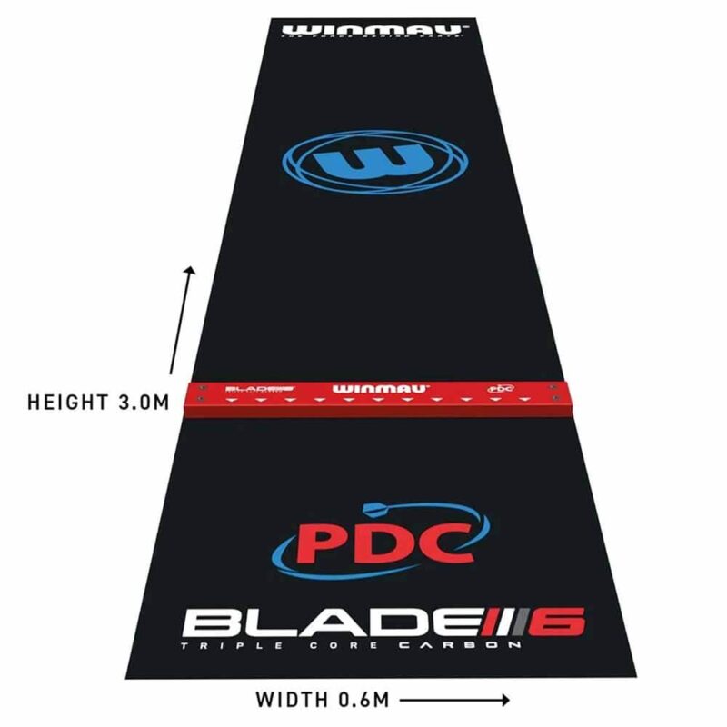 Billaresbalsalobre Protector Suelo Winmau Pro Zone Precision PVC + Oche 8216 - Imagen 2