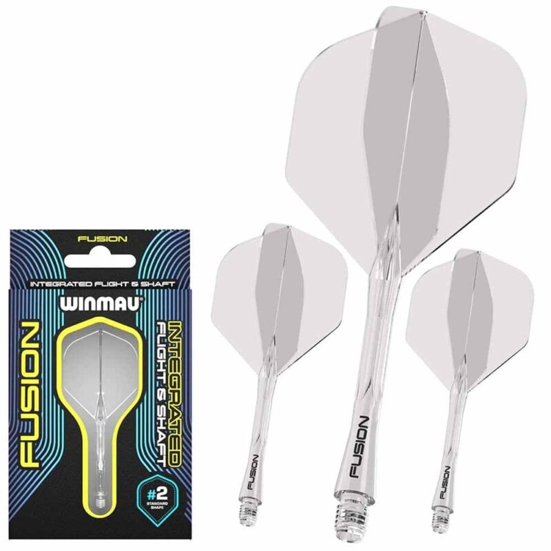 Billaresbalsalobre Plumas Winmau Darts Fusion Transparente Intbetween 28-70mm N2 Standard 8796 - Imagen 2