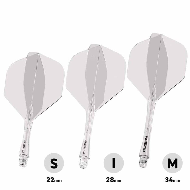 Billaresbalsalobre Plumas Winmau Darts Fusion Transparente Intbetween 28-70mm N2 Standard 8796 - Imagen 3