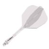 Billaresbalsalobre Plumas Winmau Darts Fusion Transparente Intbetween 28-70mm N6