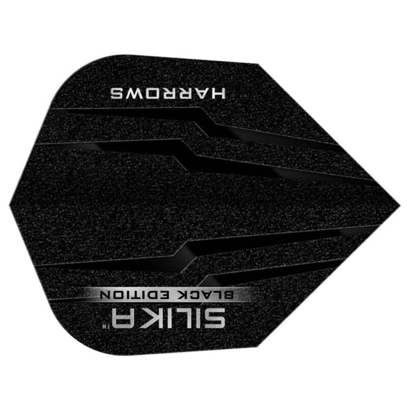 Billaresbalsalobre Plumas Harrows Darts Flights No6 Silika Black   5180 - Imagen 3