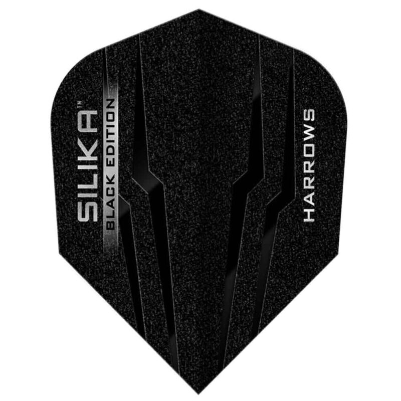Billaresbalsalobre Plumas Harrows Darts Flights No6 Silika Black   5180