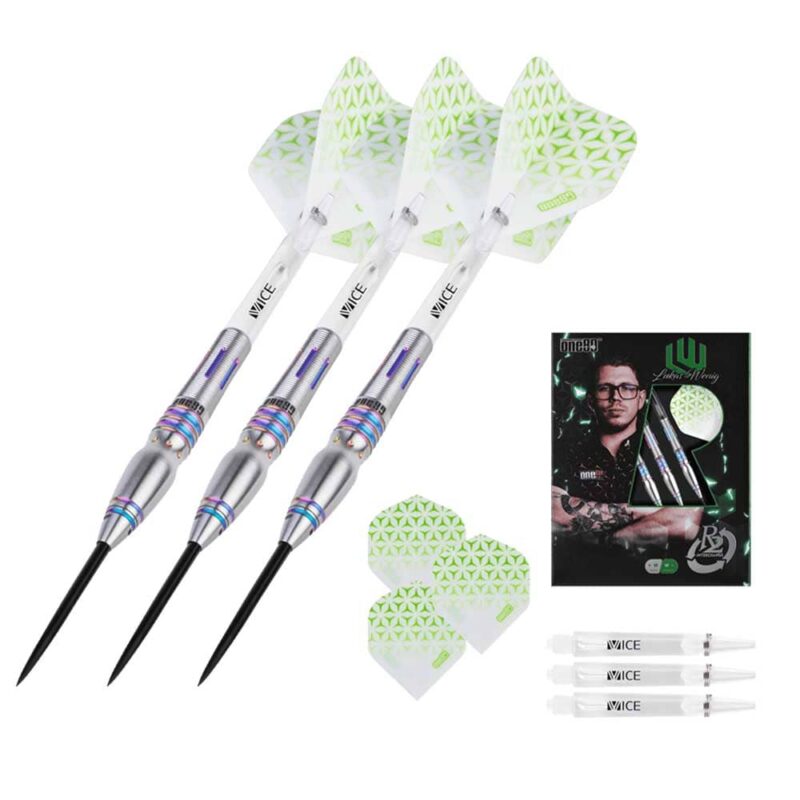 Billaresbalsalobre Dardos One80 Lukas Wenig V2 R2 22g 90% 9620 - Imagen 2