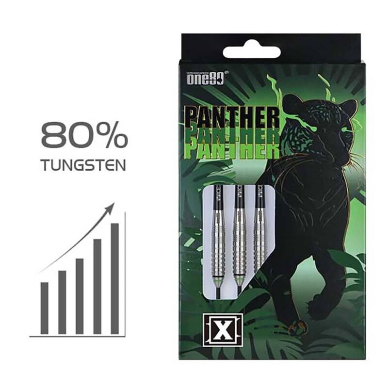 Billaresbalsalobre Dardos One80 Panther X 80% 23g 9440 - Imagen 4