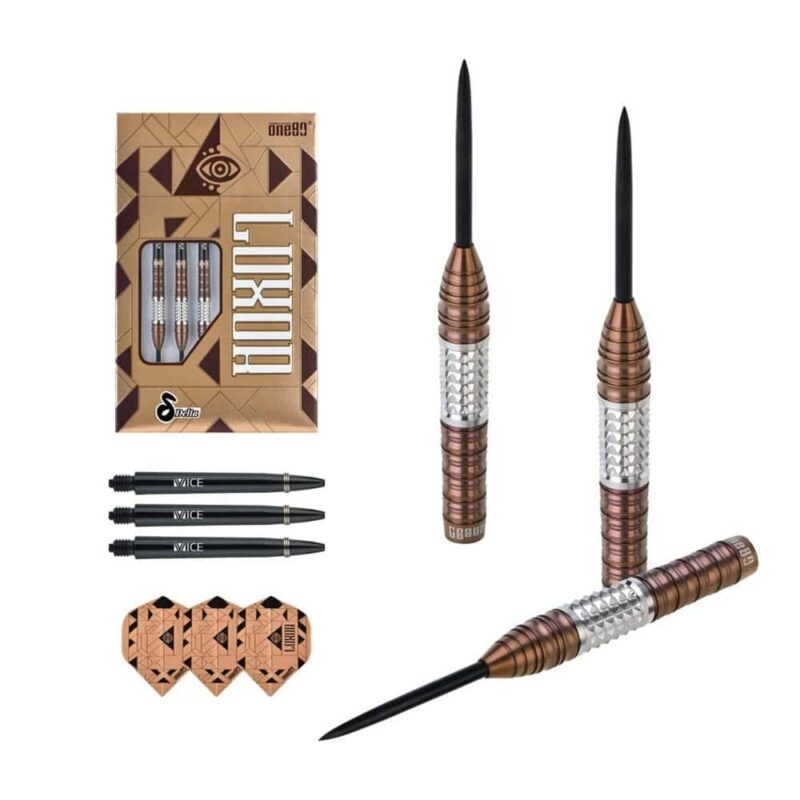 Billaresbalsalobre Dardos One80 Luxor Delta Steel Tip 90% 21gr 9510 - Imagen 2