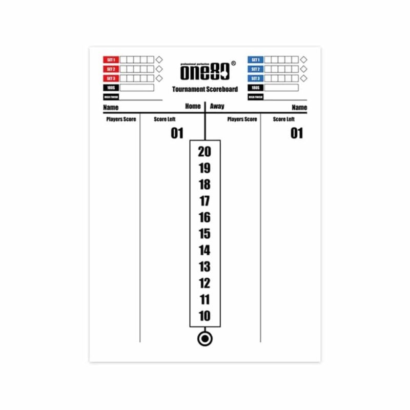 Billaresbalsalobre Pizarra One80 Tournament Scoreboard 43x35 3356