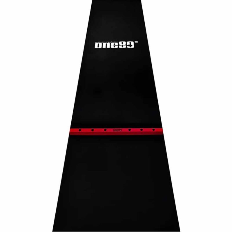Billaresbalsalobre Protector Suelo One80 Detachable Oche Darts Mar 62cm Rojo 3340.