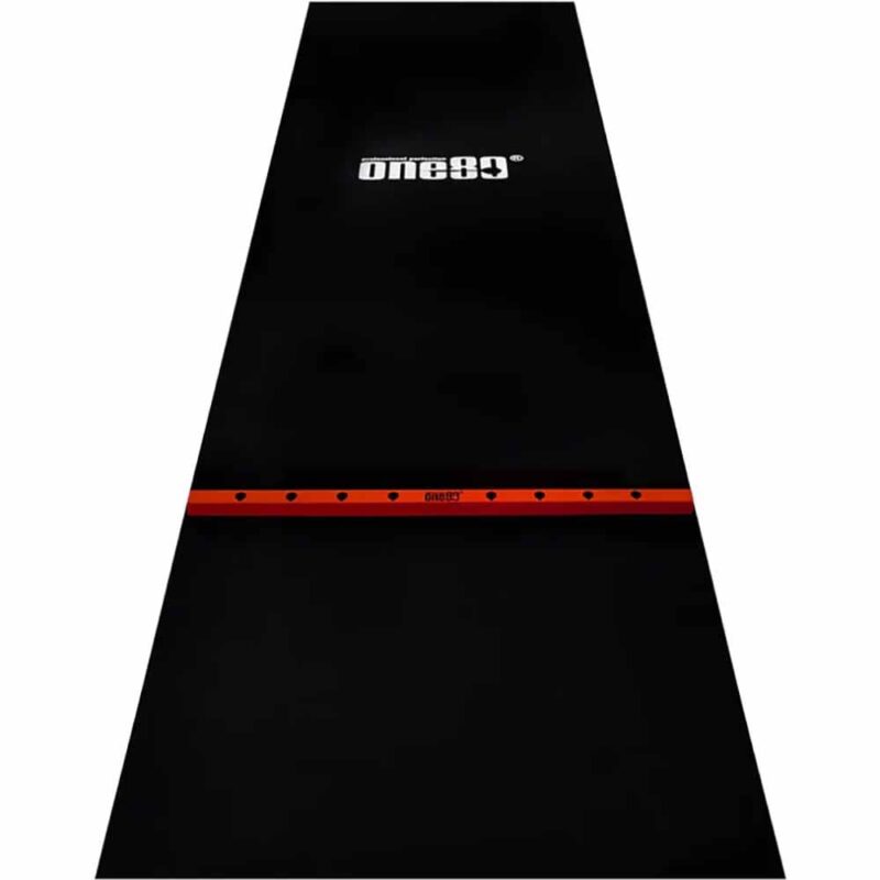 Billaresbalsalobre Protector Suelo One80 Detachable Oche Darts Mar 90cm Rojo 3344