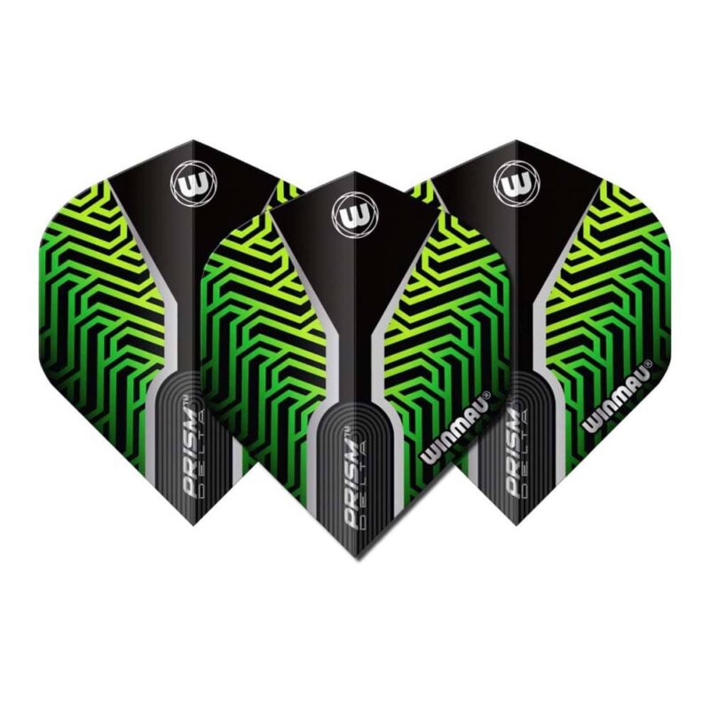 Billaresbalsalobre Plumas Winmau Darts Prism Delta Kairos Verde  6915.287 - Imagen 4