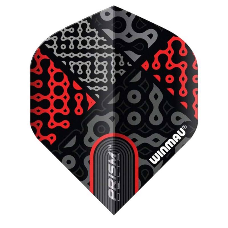 Billaresbalsalobre Plumas Winmau Darts Prism Delta Cypher Rojo Negro 6915.279