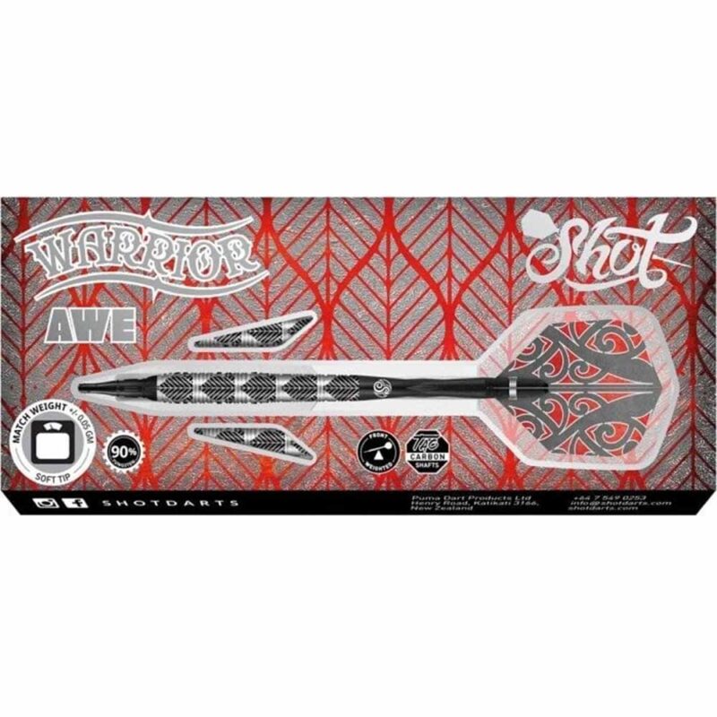 Billaresbalsalobre Dardos Shot Darts Warrior Awe 90% 20gr  SH-WASF-20 - Imagen 5