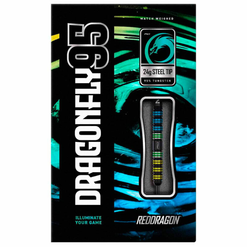 Billaresbalsalobre Dardos Red Dragon Dragonfly Parallel 95% 24g RDD2818 - Imagen 3
