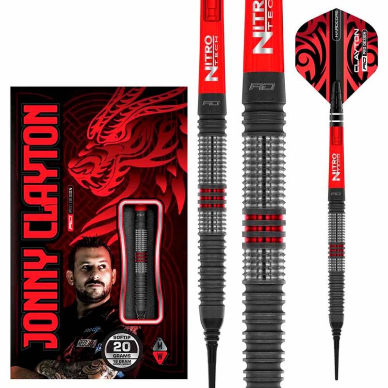 Billaresbalsalobre Dardos Red Dragon Jonny Clayton Hiraeth  90% 20gr RDD2865 - Imagen 5