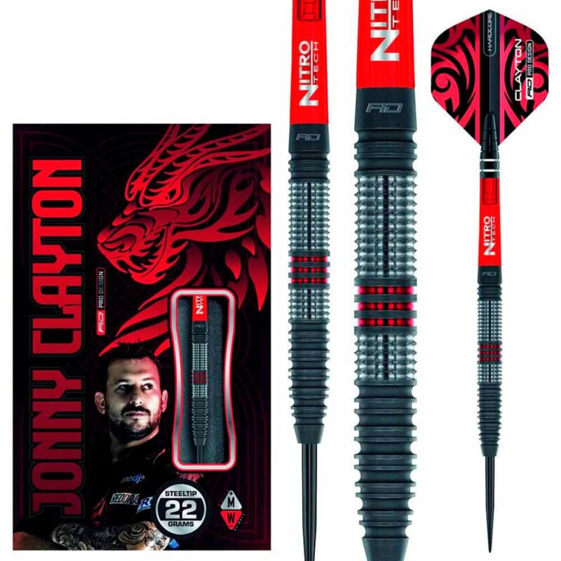 Billaresbalsalobre Dardos Red Dragon Jonny Clayton Hiraeth  90% 22gr RDD2863 - Imagen 6