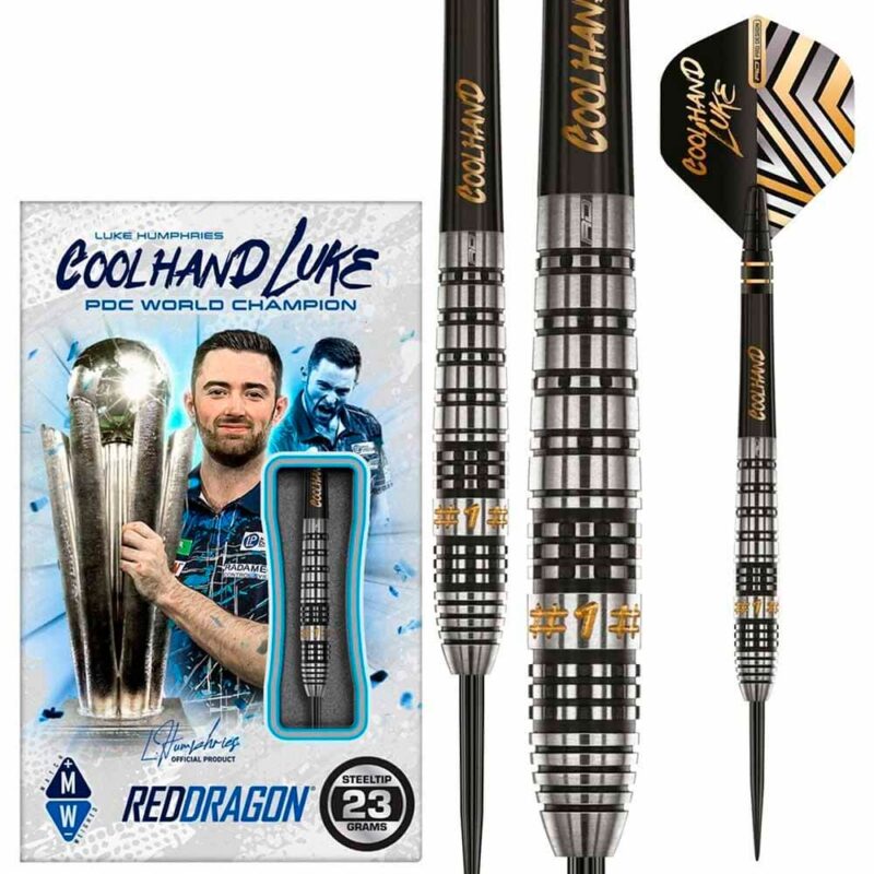 Billaresbalsalobre Dardos Red Dragon Luke Humphries Prestige 90% 23gr RDD2824 - Imagen 5