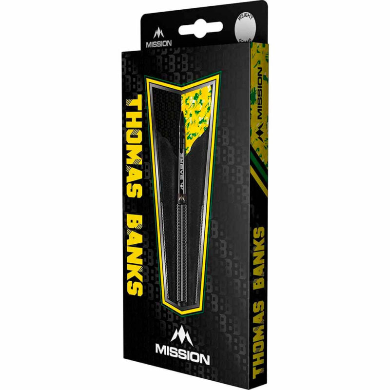 Billaresbalsalobre Dardos Mission Thomas Banks Black PVD 90% 22g D3637 - Imagen 5