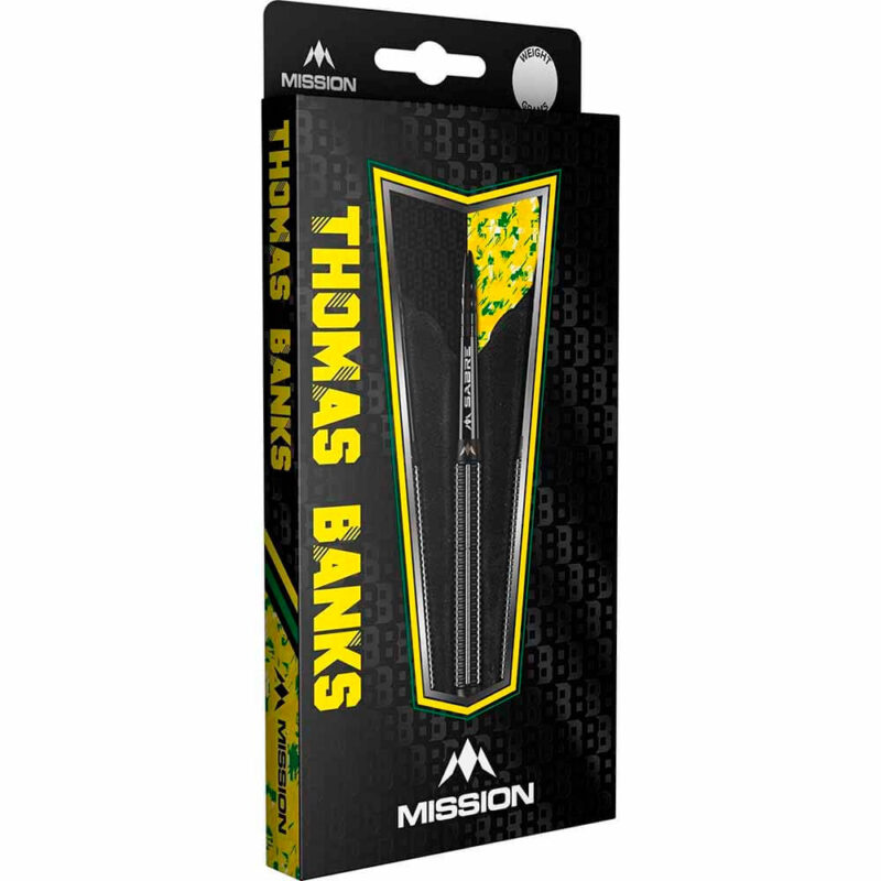 Billaresbalsalobre Dardos Mission Thomas Banks Black PVD 90% 22g D3637 - Imagen 6