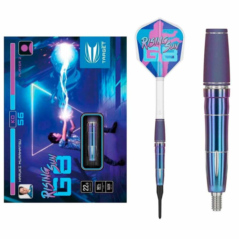 Billaresbalsalobre Dardos Target Japan Haruki Muramatsu G8 Rising Sun Sleek 90% 20g 210353 - Imagen 3