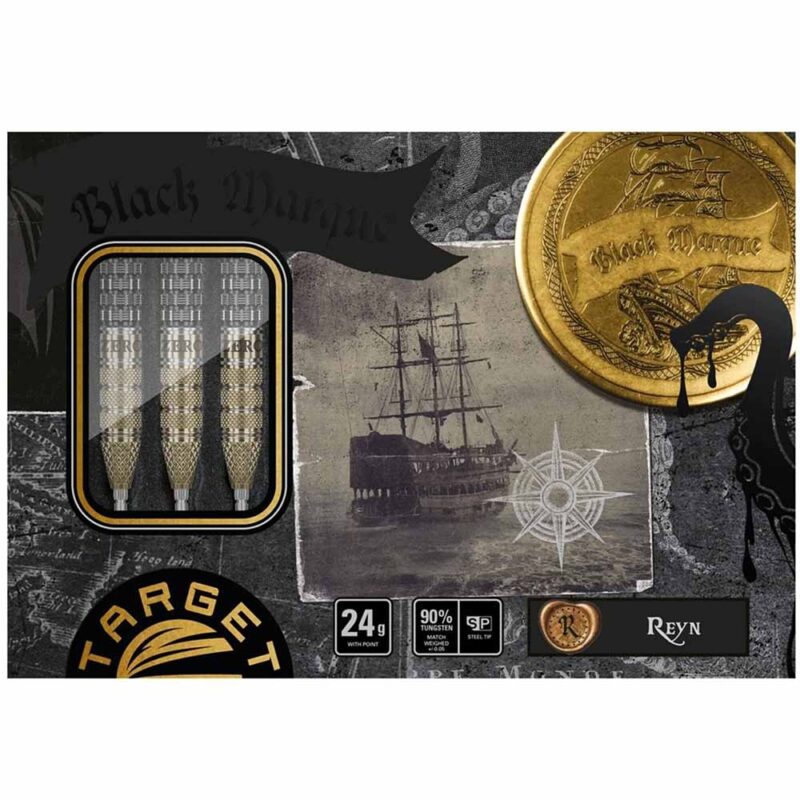 Billaresbalsalobre Dardos Target Japan Black Marque Reyn 90% 22g 190542 - Imagen 5