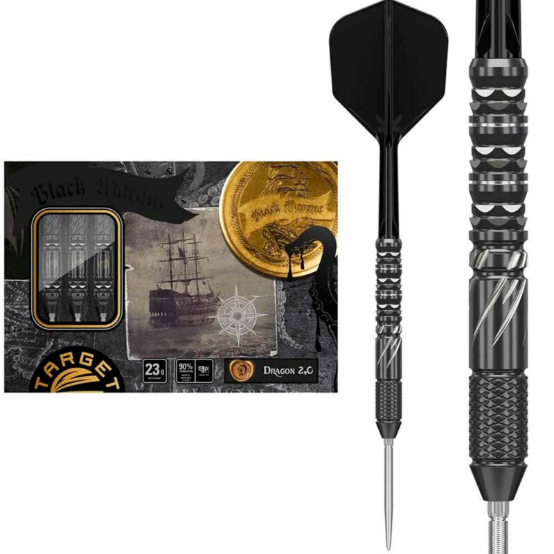 Billaresbalsalobre Dardos Target Japan Black Marque Draco Swiss  90% 21g 190543 - Imagen 4