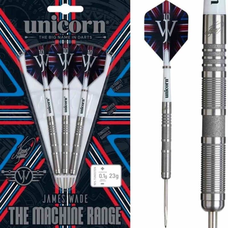Billaresbalsalobre Dardos Unicorn James Wade 04 The Machine 90% 23gr 29244 - Imagen 7