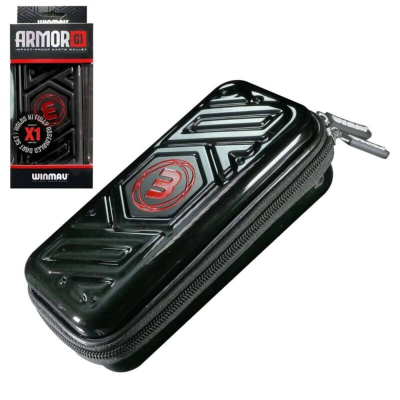Billaresbalsalobre Funda Dardos Winmau Armor G1 Dart Wallet Negro 8345 - Imagen 3