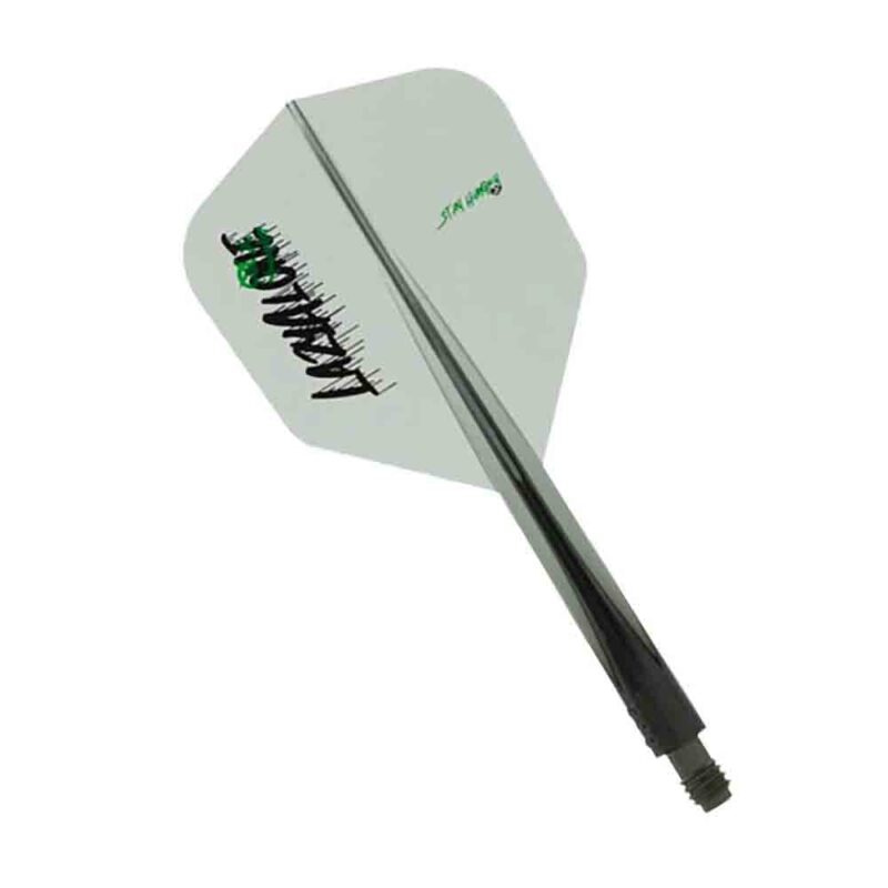 Billaresbalsalobre Plumas Condor Axe Shape L4zyAlone Negro Transparente M 27.5mm 3 Uds. - Imagen 2