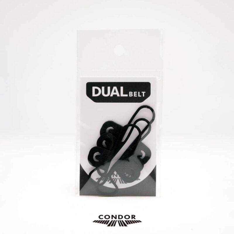 Billaresbalsalobre Gomas para estuche Condor Dual Belt Negro - Imagen 2