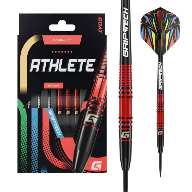 Billaresbalsalobre Dardos GOAT Athlete Red Steel Latón 11gr GD7000190 - Imagen 4