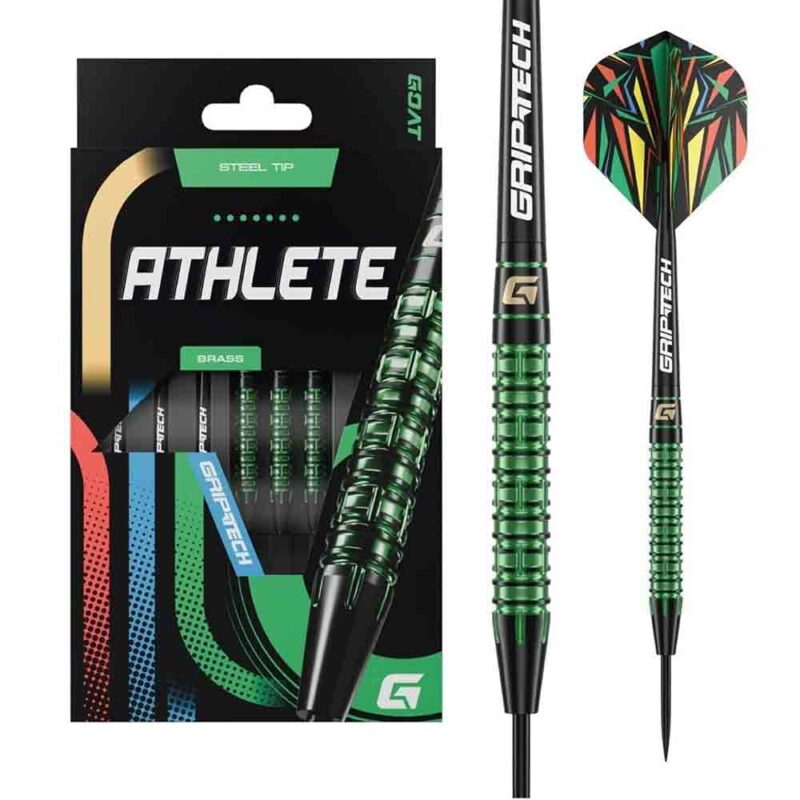 Billaresbalsalobre Dardos GOAT Athlete Green Steel Latón 10gr GD7000180 - Imagen 4