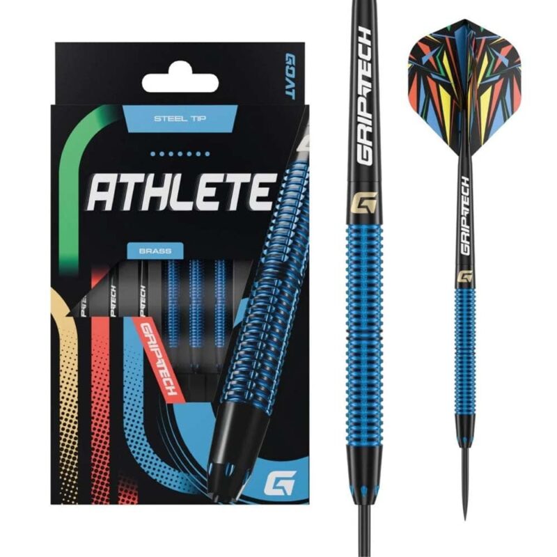 Billaresbalsalobre Dardos GOAT Athlete Blue Steel Latón 12gr GD7000170 - Imagen 4