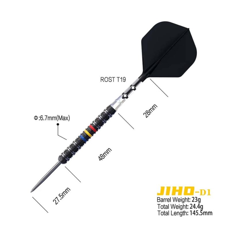 Billaresbalsalobre Dardos Cuesoul Jiho D1 Steel 90% 23g CSJH-90Y23KJHD1 - Imagen 3