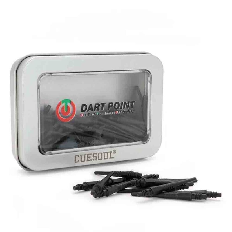 Billaresbalsalobre Puntas Cuesoul OTO Small Thread Soft Tip 2ba Black 28.5mm 80 unit. CSDA-A1127 - Imagen 3
