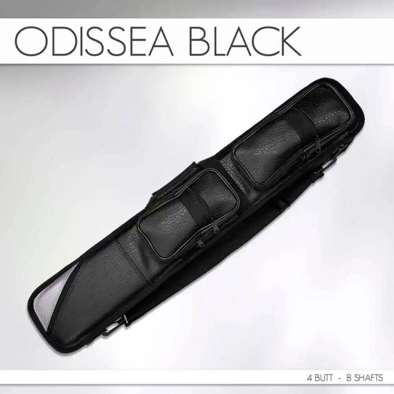 Billaresbalsalobre Funda Taco Billar Odissea Negro 4P 8F 82cm 00620 - Imagen 3